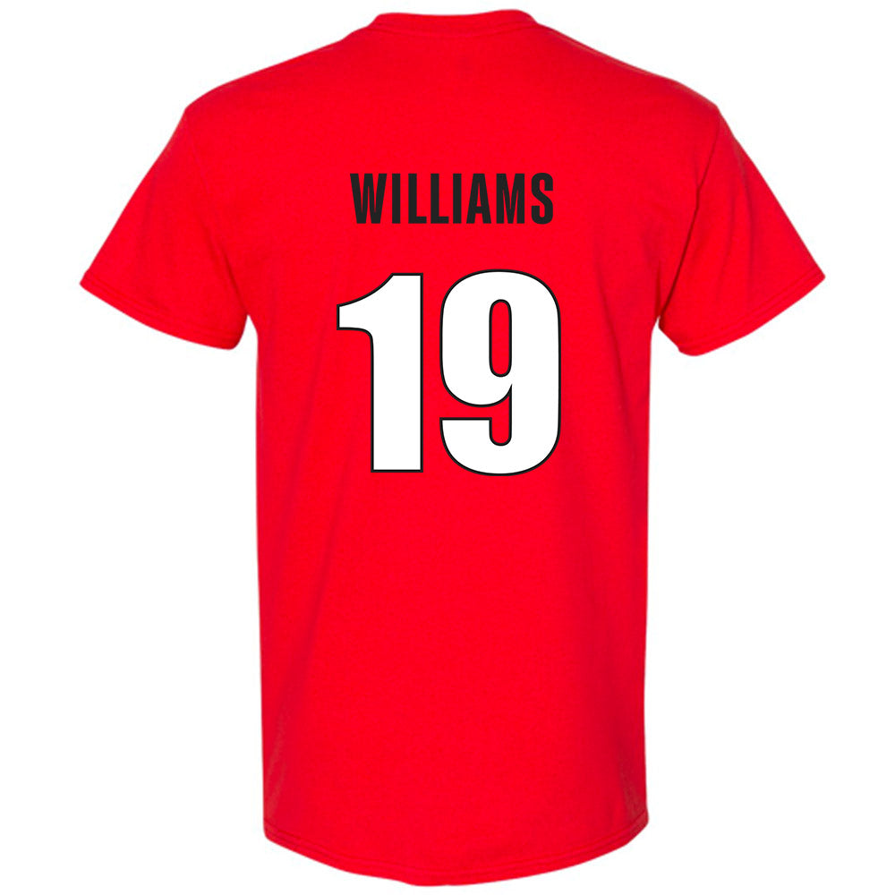 Georgia - NCAA Football : Justin Williams - Classic Shersey T-Shirt-1