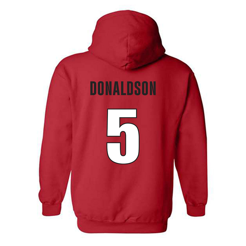 Georgia - NCAA Softball : Natalie Donaldson - Classic Shersey Hooded Sweatshirt-1