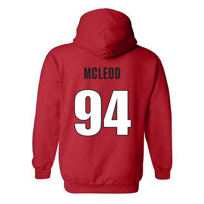 Georgia - NCAA Football : Xzavier McLeod - Classic Shersey Hooded Sweatshirt-1