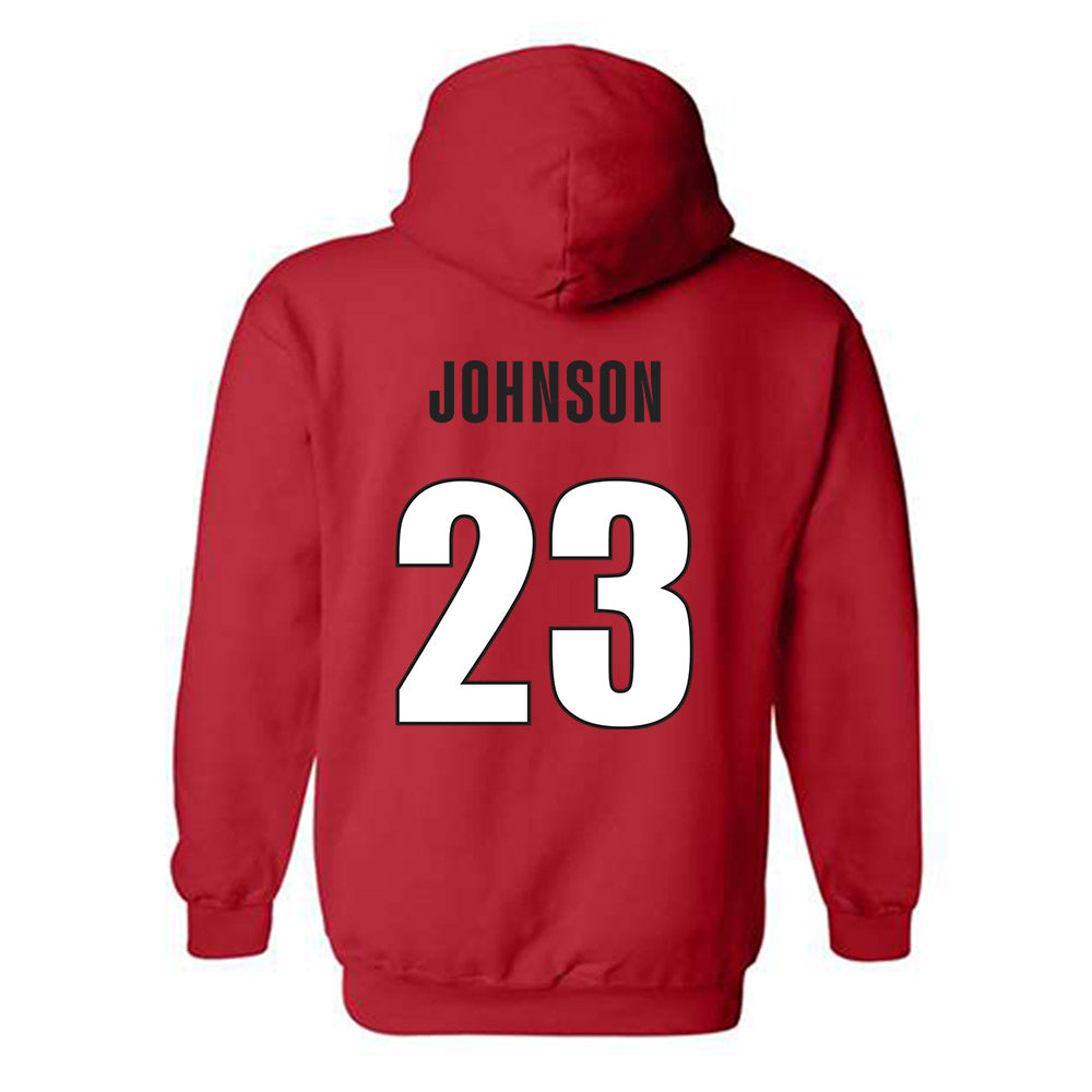 Georgia - NCAA Baseball : Cole Johnson - Classic Shersey Hooded Sweatshirt-1