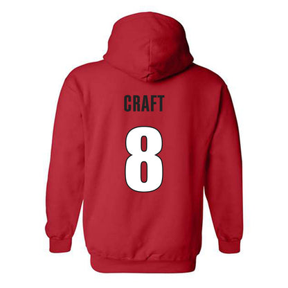 Georgia - NCAA Women's Basketball : Zhen Craft - Classic Shersey Hooded Sweatshirt-1