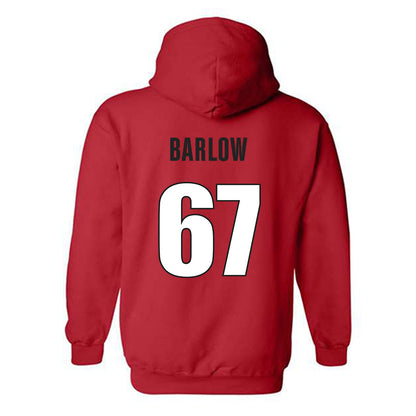 Georgia - NCAA Football : Clinton Barlow - Classic Shersey Hooded Sweatshirt-1