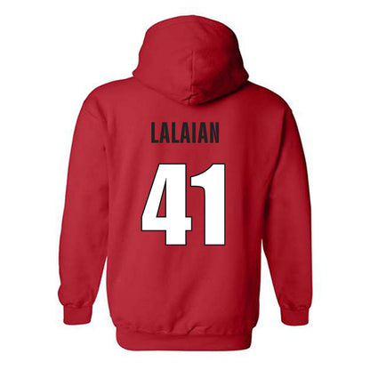 Georgia - NCAA Football : David Lalaian - Classic Shersey Hooded Sweatshirt-1