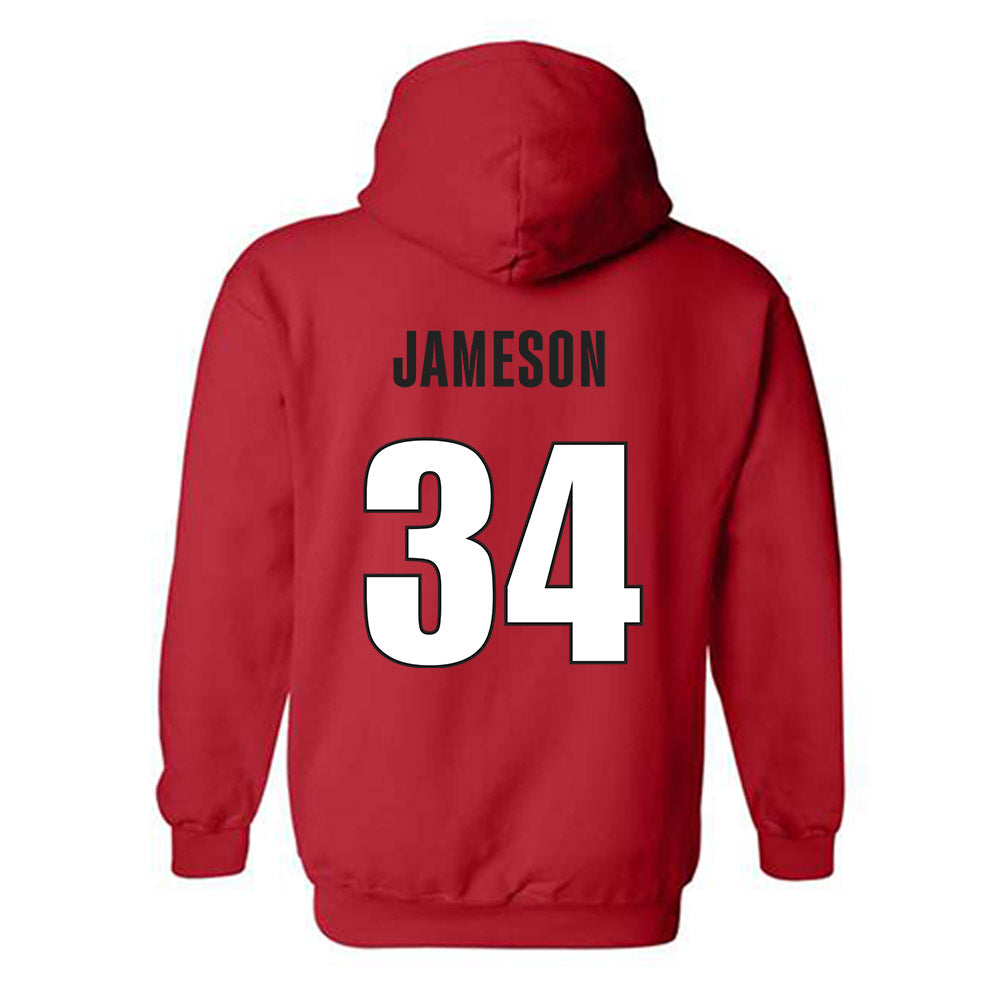 Georgia - NCAA Baseball : Caleb Jameson - Classic Shersey Hooded Sweatshirt-1