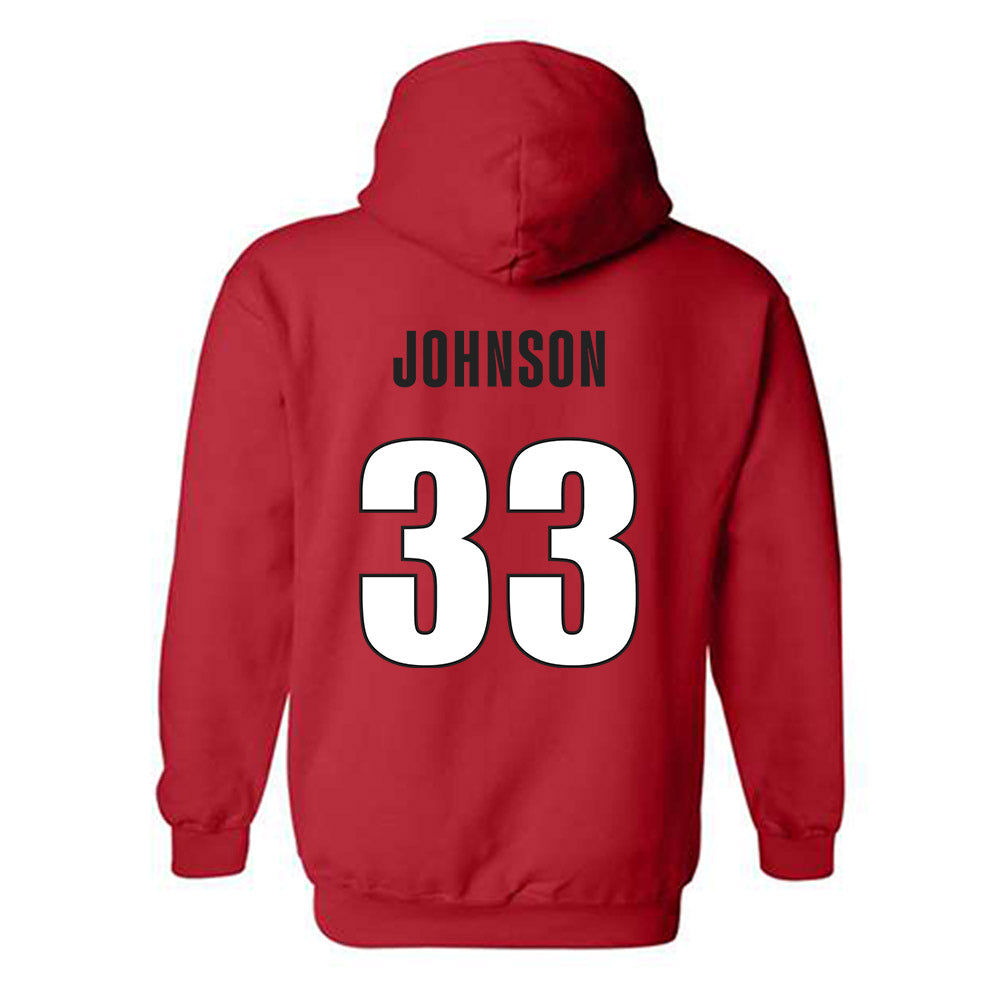 Georgia - NCAA Softball : Maddie Johnson - Classic Shersey Hooded Sweatshirt-1