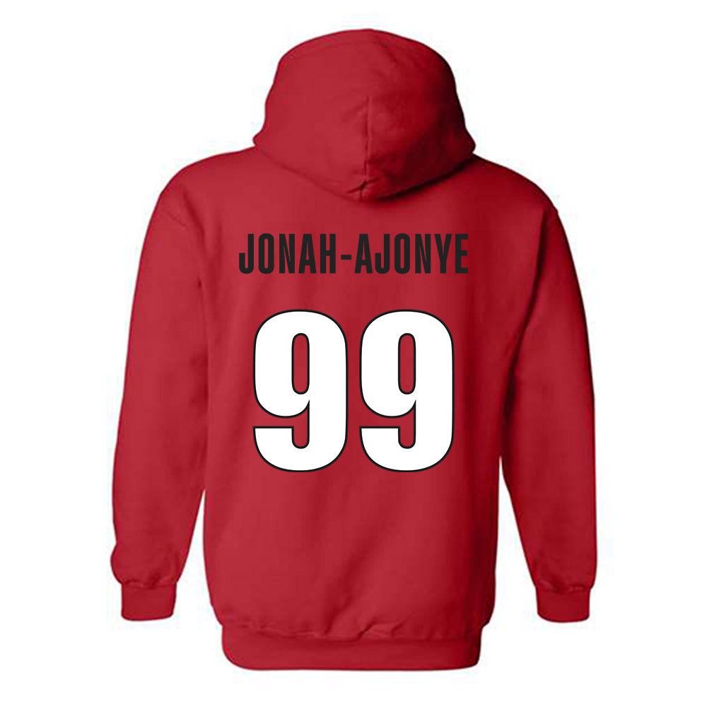 Georgia - NCAA Football : Joseph Jonah-Ajonye - Classic Shersey Hooded Sweatshirt-1