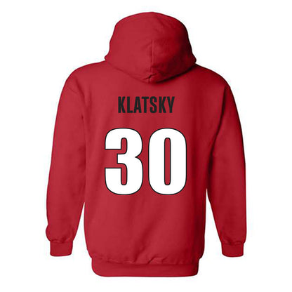 Georgia - NCAA Men's Basketball : Brandon Klatsky - Classic Shersey Hooded Sweatshirt-1
