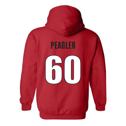 Georgia - NCAA Football : Henry Peagler - Classic Shersey Hooded Sweatshirt-1