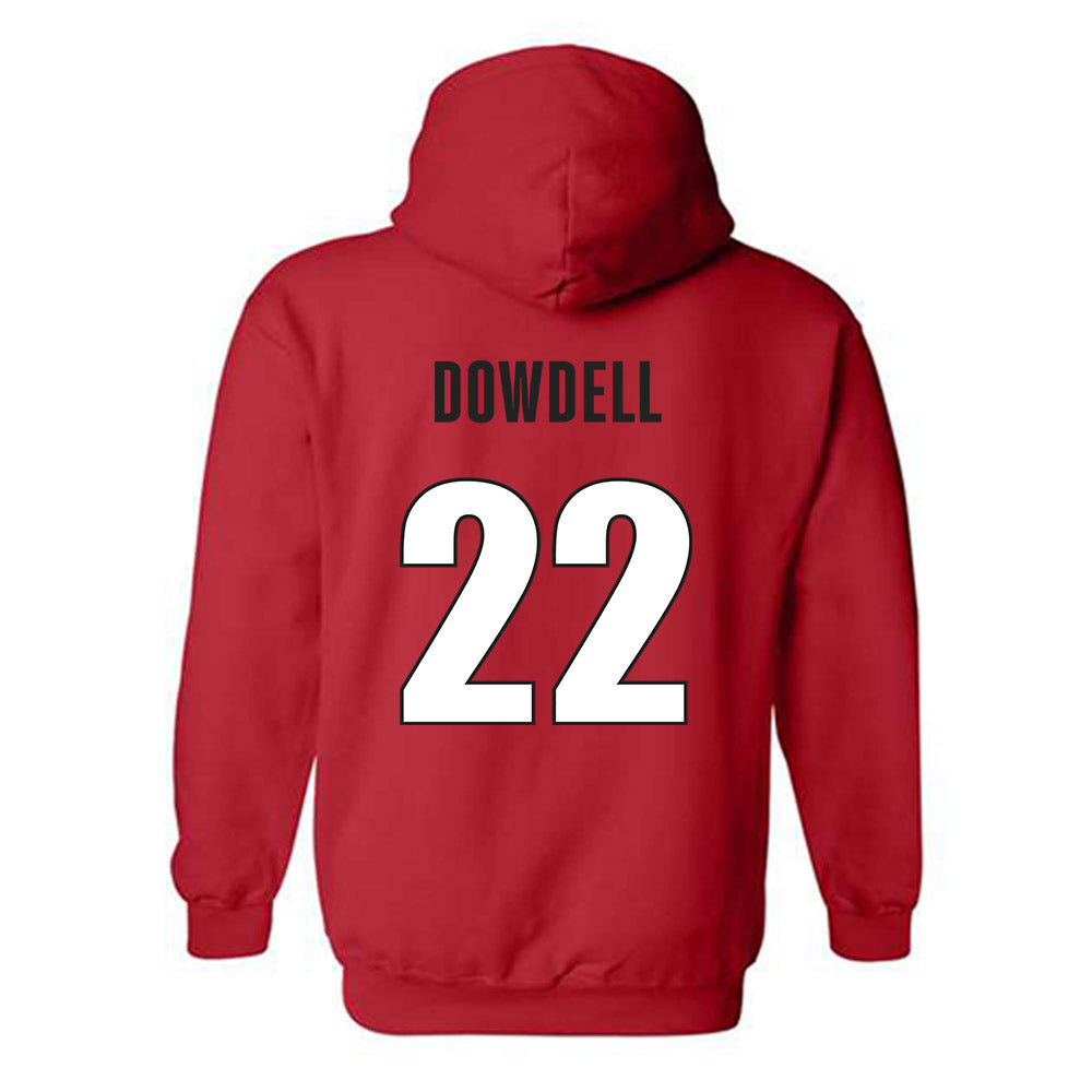 Georgia - NCAA Football : Dante Dowdell - Classic Shersey Hooded Sweatshirt-1