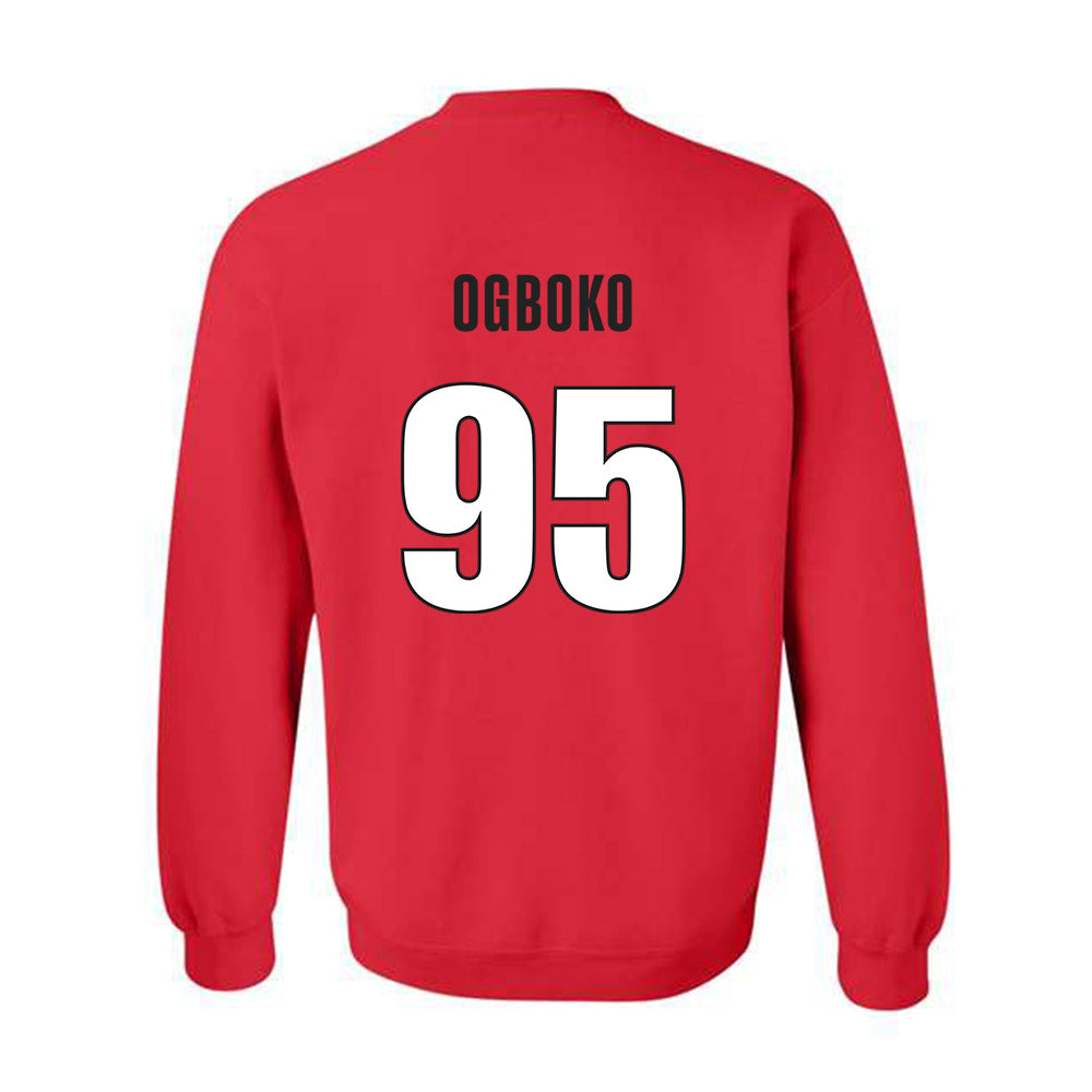 Georgia - NCAA Football : Nnamdi Ogboko - Classic Shersey Crewneck Sweatshirt-1
