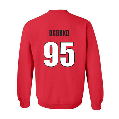Georgia - NCAA Football : Nnamdi Ogboko - Classic Shersey Crewneck Sweatshirt-1
