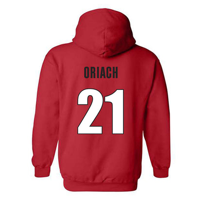 Georgia - NCAA Baseball : Jordy Oriach - Classic Shersey Hooded Sweatshirt-1