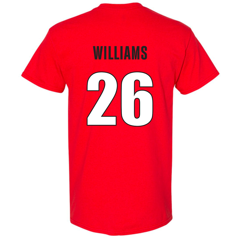 Georgia - NCAA Football : Gentry Williams - Classic Shersey T-Shirt-1