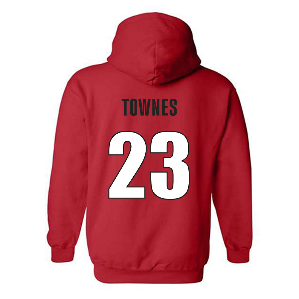 Georgia - NCAA Women's Soccer : Mya Townes - Classic Shersey Hooded Sweatshirt-1
