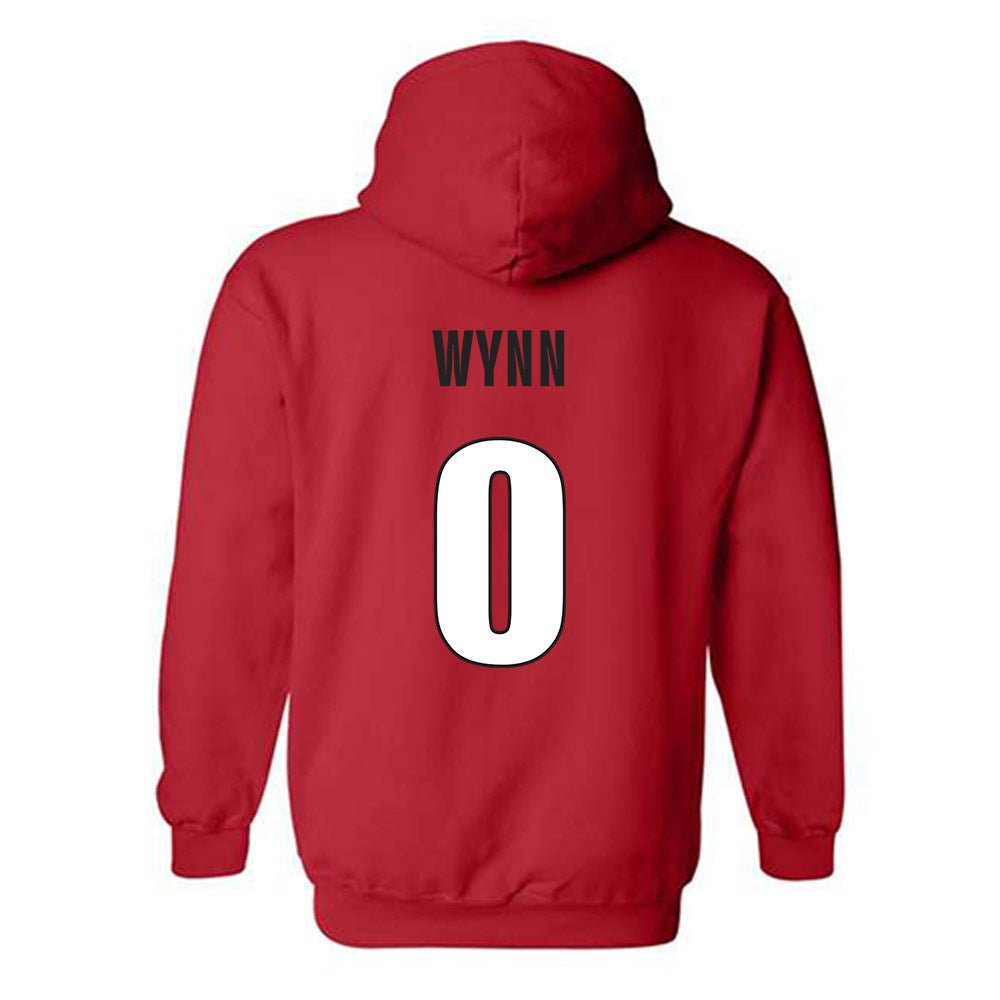 Georgia - NCAA Baseball : Ryan Wynn - Classic Shersey Hooded Sweatshirt-1