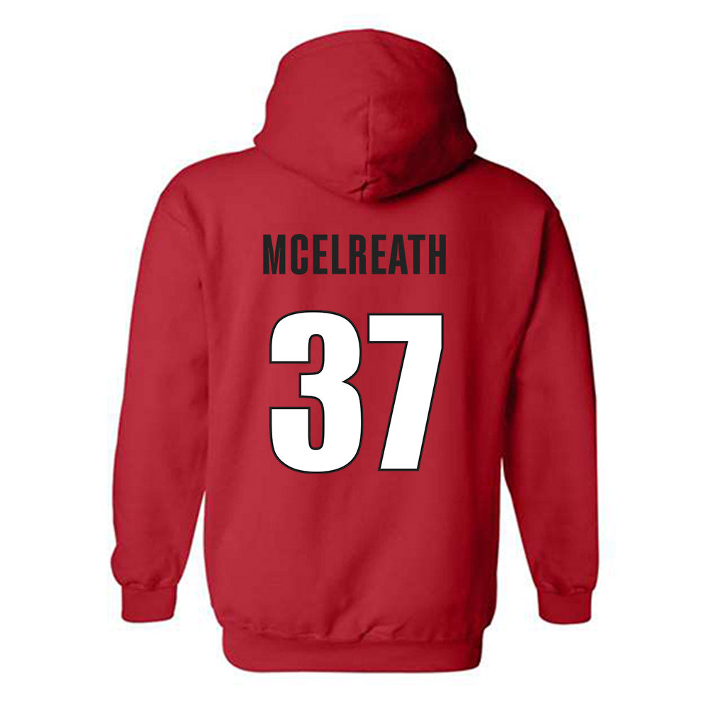 Georgia - NCAA Football : Benjamin McElreath - Classic Shersey Hooded Sweatshirt-1