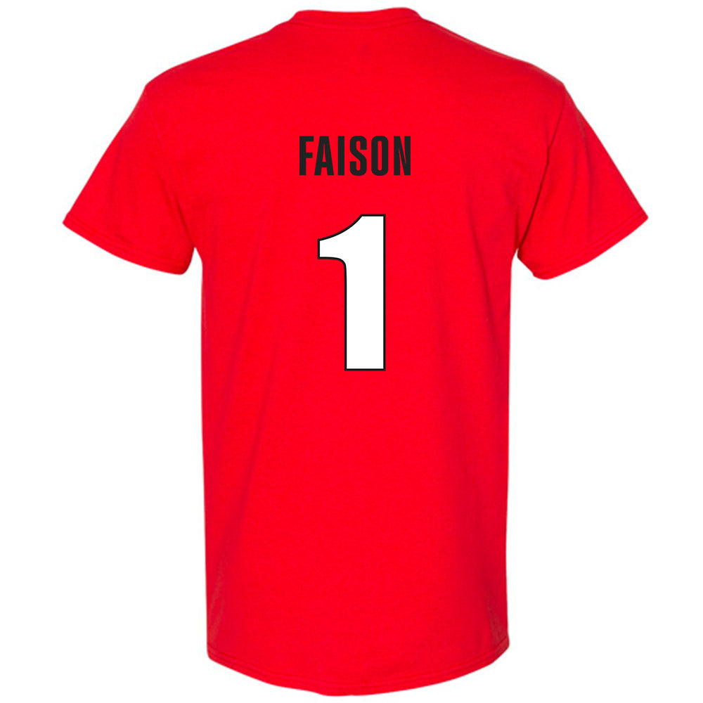 Georgia - NCAA Women's Basketball : Jocelyn Faison - Classic Shersey T-Shirt-1