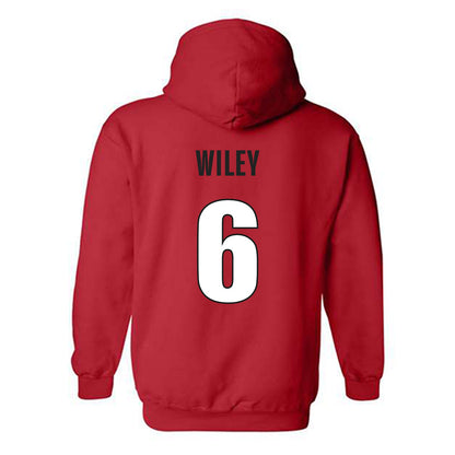 Georgia - NCAA Football : CJ Wiley - Classic Shersey Hooded Sweatshirt-1