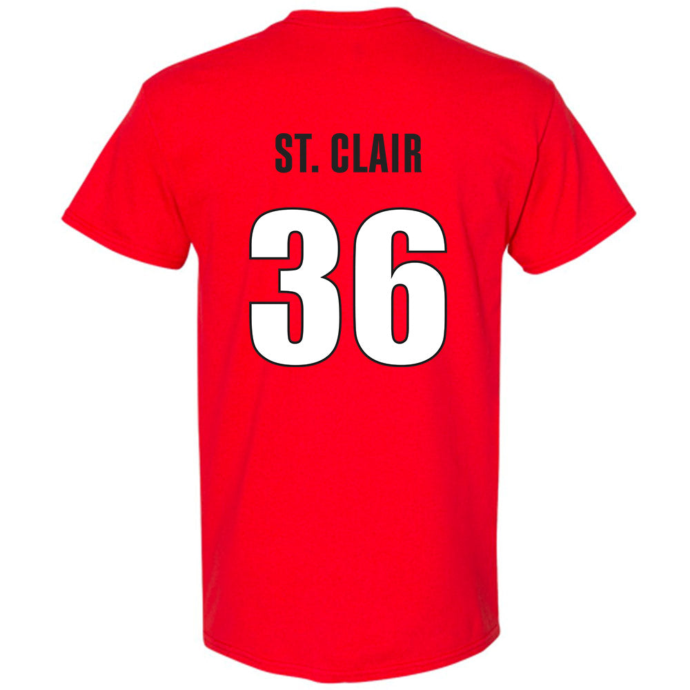 Georgia - NCAA Football : Jackson St. Clair - Classic Shersey T-Shirt-1