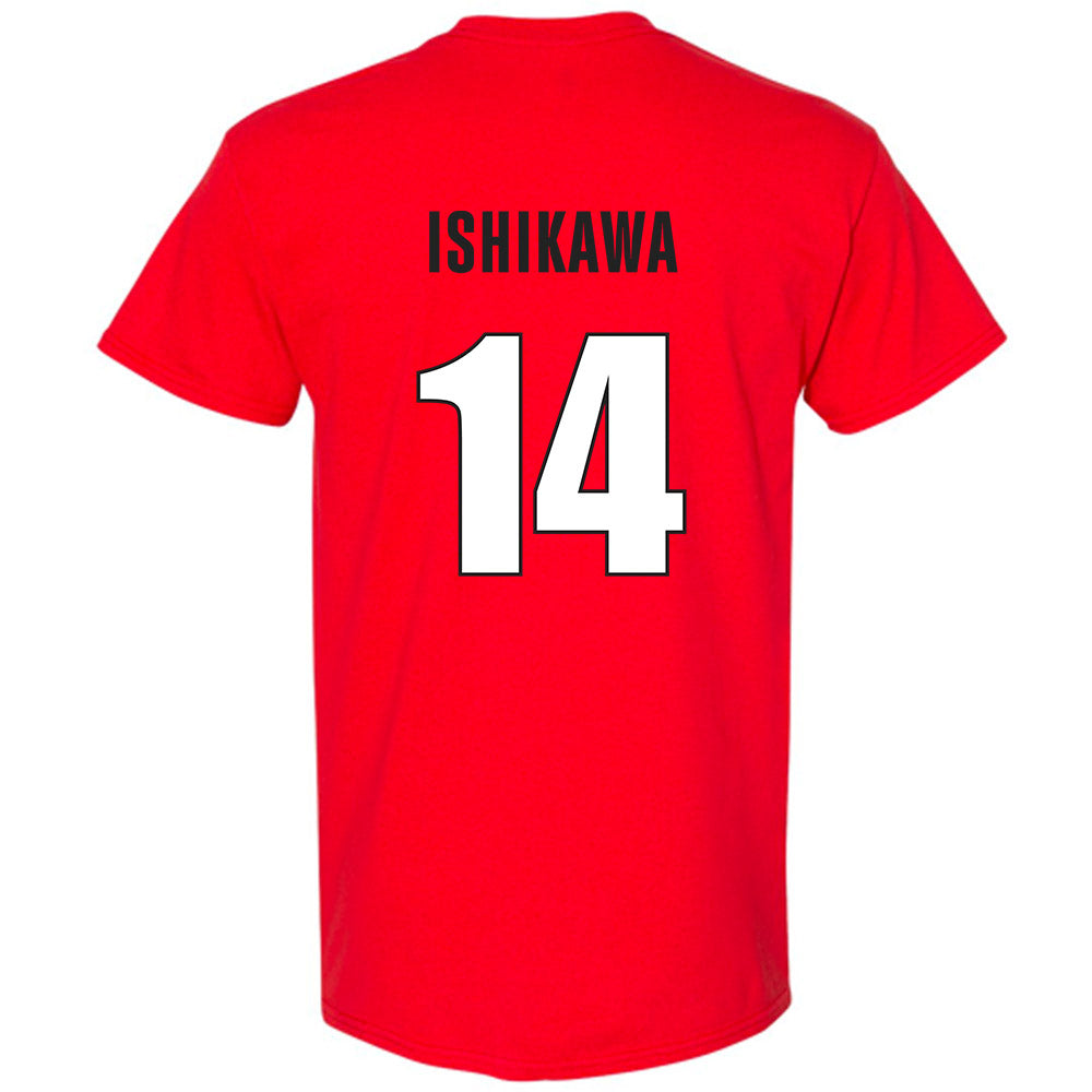 Georgia - NCAA Baseball : Kenny Ishikawa - Classic Shersey T-Shirt-1