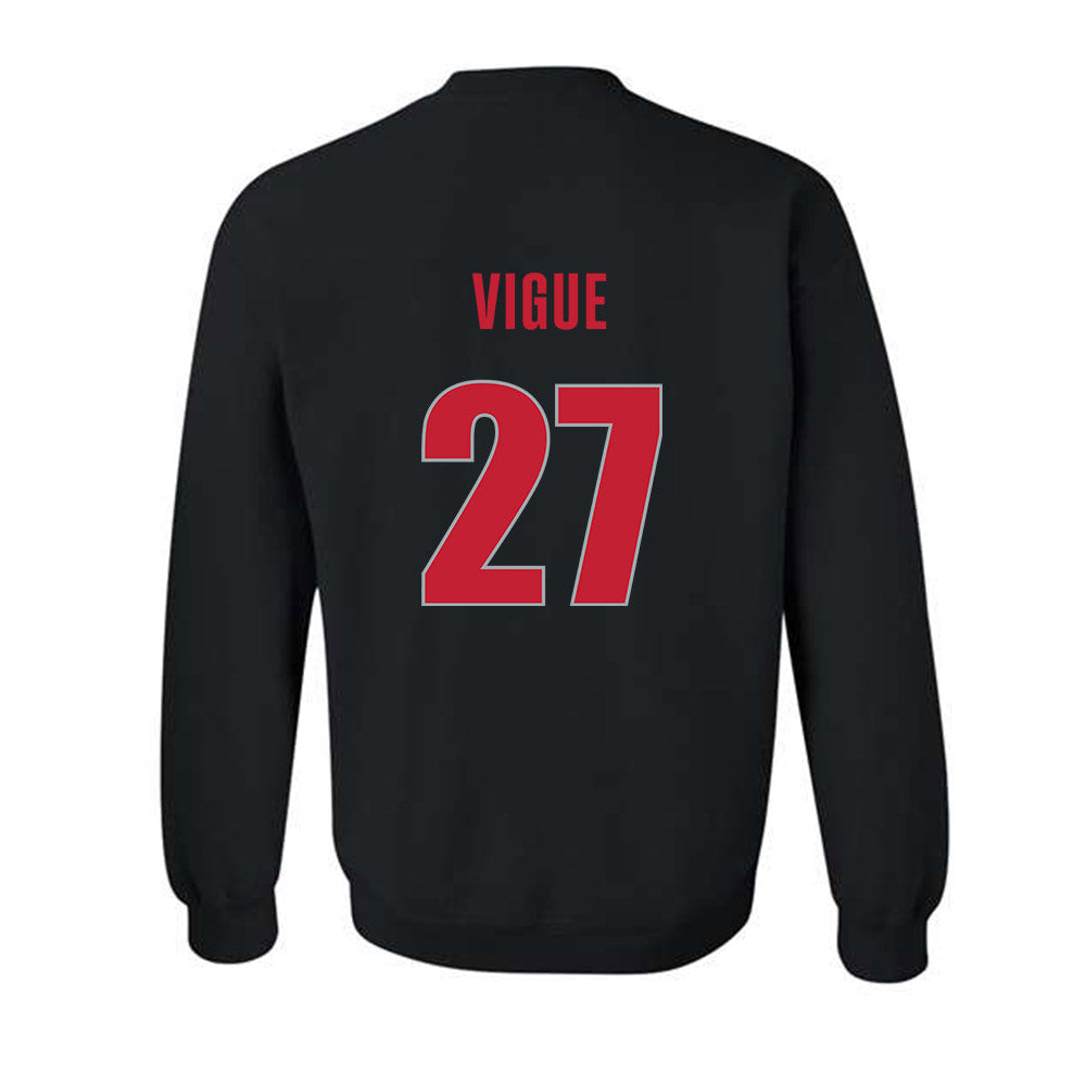 Georgia - NCAA Baseball : Dylan Vigue - Classic Shersey Crewneck Sweatshirt-1