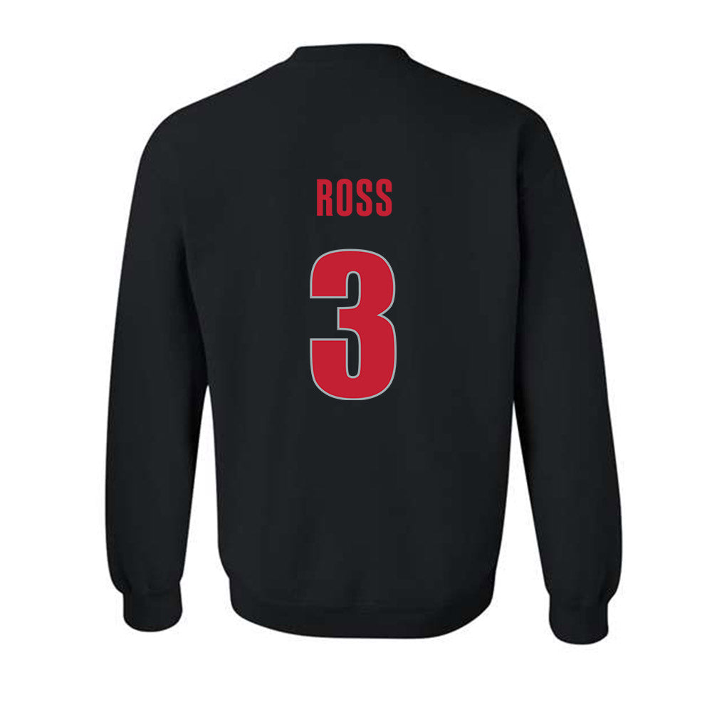 Georgia - NCAA Men's Basketball : Jordan Ross - Classic Shersey Crewneck Sweatshirt-1