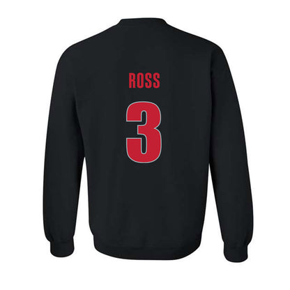 Georgia - NCAA Men's Basketball : Jordan Ross - Classic Shersey Crewneck Sweatshirt-1