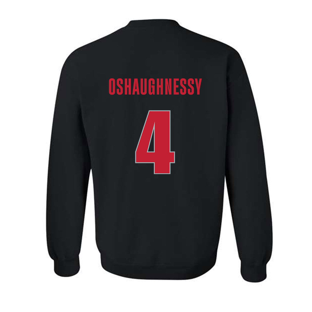 Georgia - NCAA Baseball : Michael Oshaughnessy - Classic Shersey Crewneck Sweatshirt-1