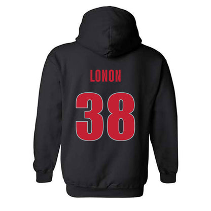 Georgia - NCAA Football : AJ Lonon - Classic Shersey Hooded Sweatshirt-1