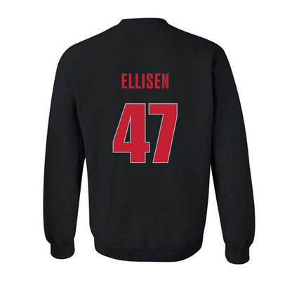 Georgia - NCAA Baseball : Thomas Ellisen - Classic Shersey Crewneck Sweatshirt-1
