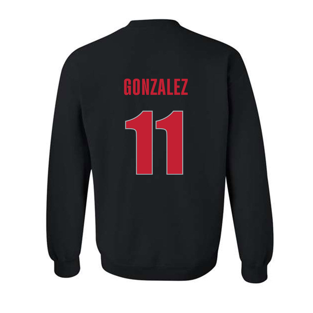 Georgia - NCAA Women's Basketball : Enjulina Gonzalez - Classic Shersey Crewneck Sweatshirt-1