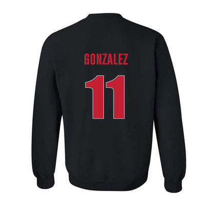 Georgia - NCAA Women's Basketball : Enjulina Gonzalez - Classic Shersey Crewneck Sweatshirt-1