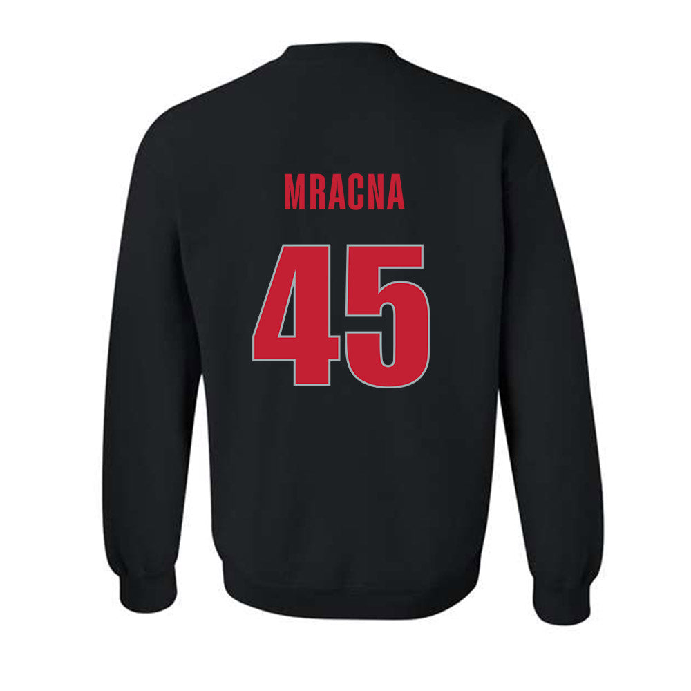 Georgia - NCAA Baseball : Christian Mracna - Classic Shersey Crewneck Sweatshirt-1