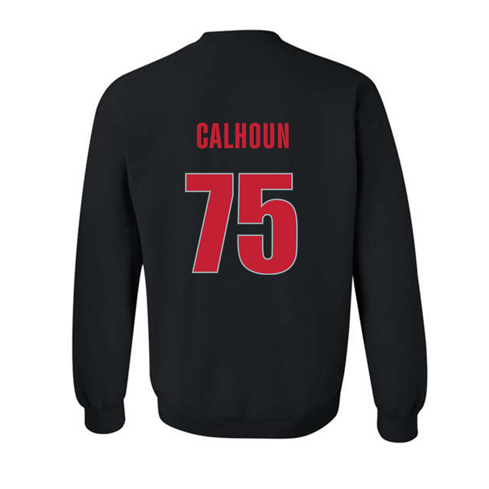 Georgia - NCAA Football : Daniel Calhoun - Classic Shersey Crewneck Sweatshirt-1