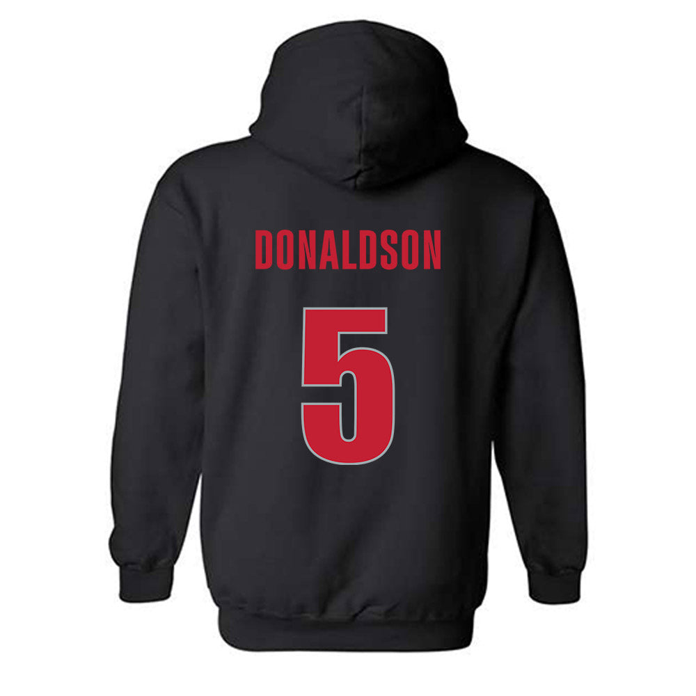 Georgia - NCAA Softball : Natalie Donaldson - Classic Shersey Hooded Sweatshirt-1