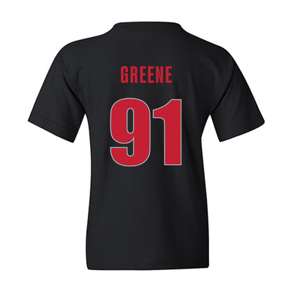 Georgia - NCAA Football : Justin Greene - Classic Shersey Youth T-Shirt-1