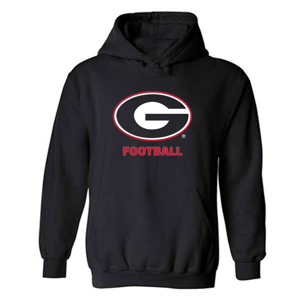 Georgia - NCAA Football : AJ Lonon - Classic Shersey Hooded Sweatshirt-0
