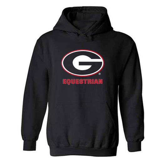 Georgia - NCAA Equestrian : Kingsley Dey - Classic Shersey Hooded Sweatshirt-0