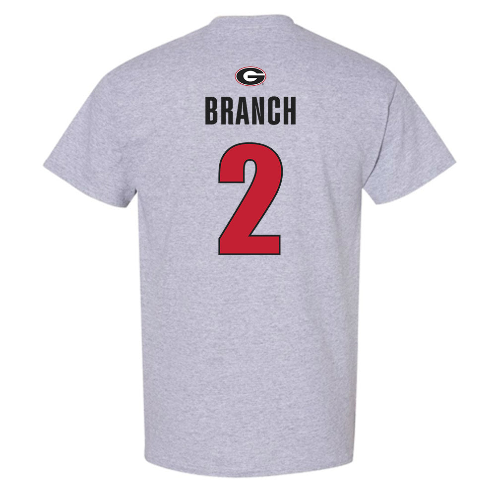 Georgia - NCAA Football : Zion Branch - Classic Shersey T-Shirt-1