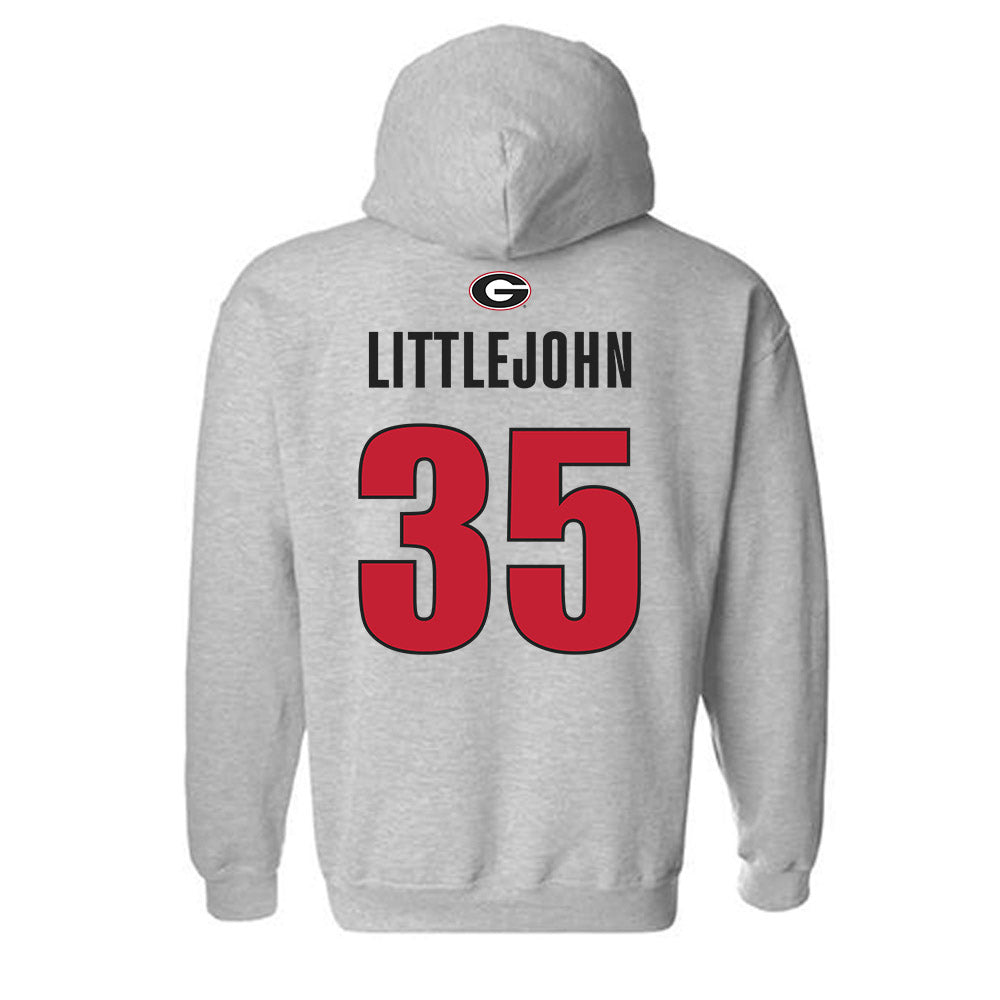 Georgia - NCAA Football : Elijah Littlejohn - Classic Shersey Hooded Sweatshirt-1