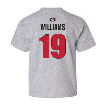 Georgia - NCAA Football : Justin Williams - Classic Shersey Youth T-Shirt-1