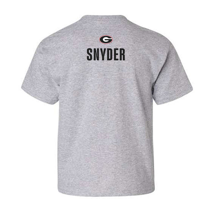 Georgia - NCAA Women's Gymnastics : Holly Snyder - Classic Shersey Youth T-Shirt-1