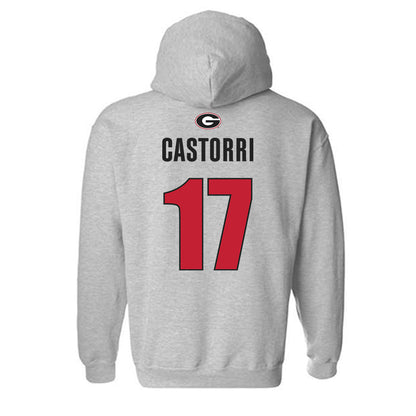 Georgia - NCAA Softball : Emma Castorri - Classic Shersey Hooded Sweatshirt-1