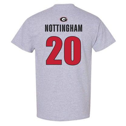 Georgia - NCAA Baseball : Joe Nottingham - Classic Shersey T-Shirt-1