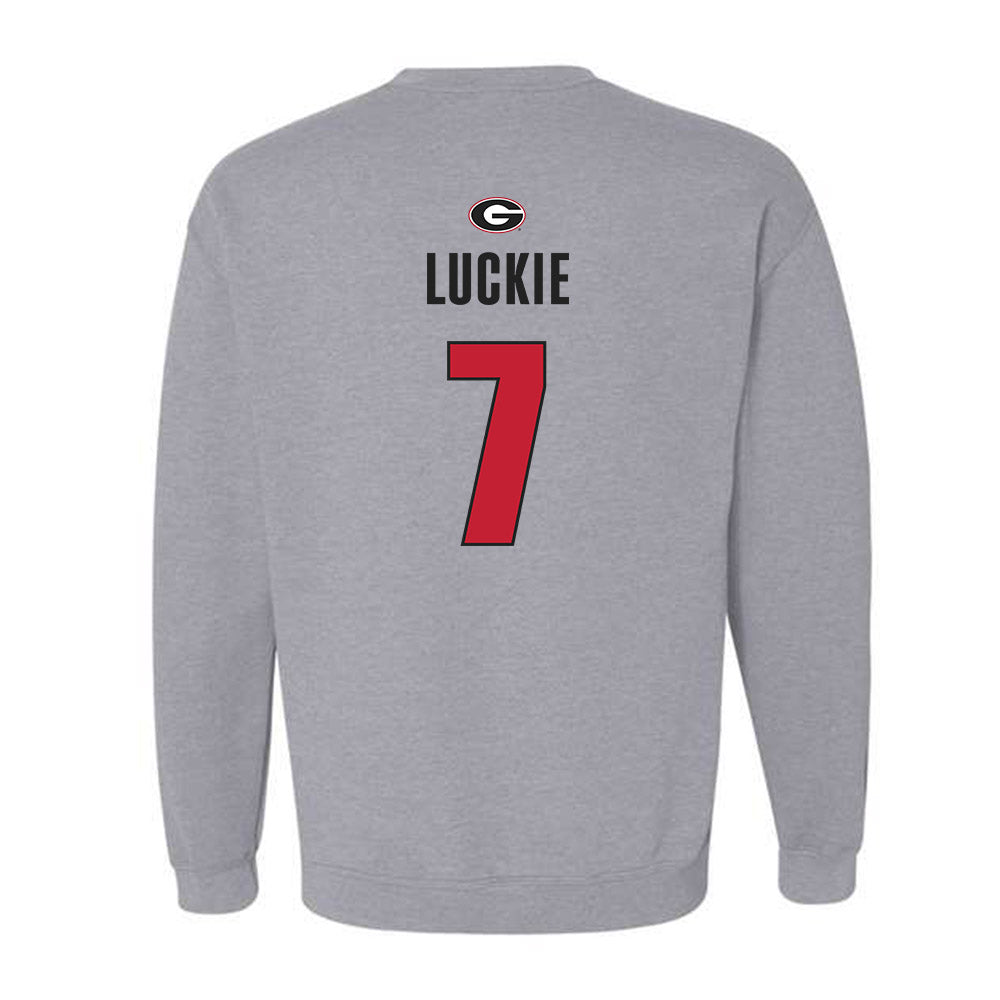Georgia - NCAA Football : Lawson Luckie - Classic Shersey Crewneck Sweatshirt-1