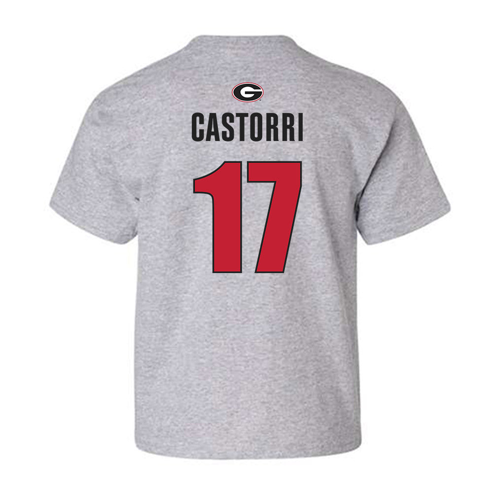 Georgia - NCAA Softball : Emma Castorri - Classic Shersey Youth T-Shirt-1