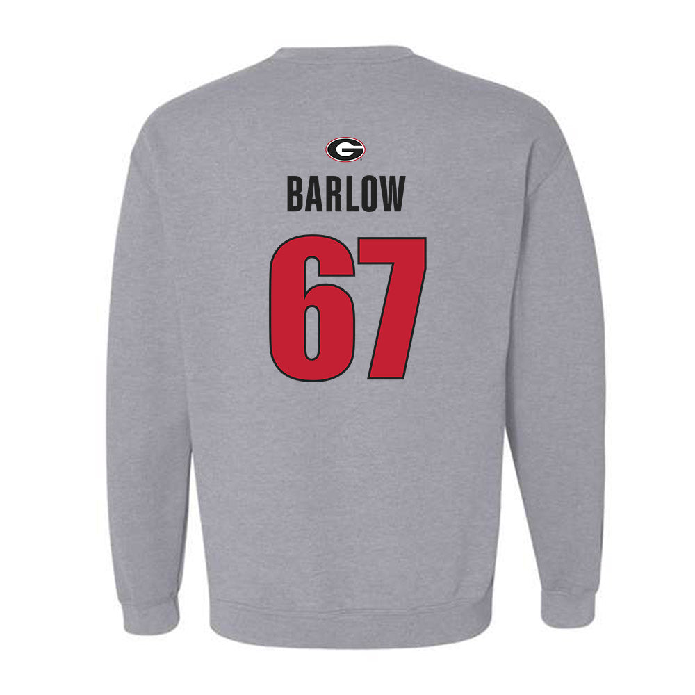 Georgia - NCAA Football : Clinton Barlow - Classic Shersey Crewneck Sweatshirt-1
