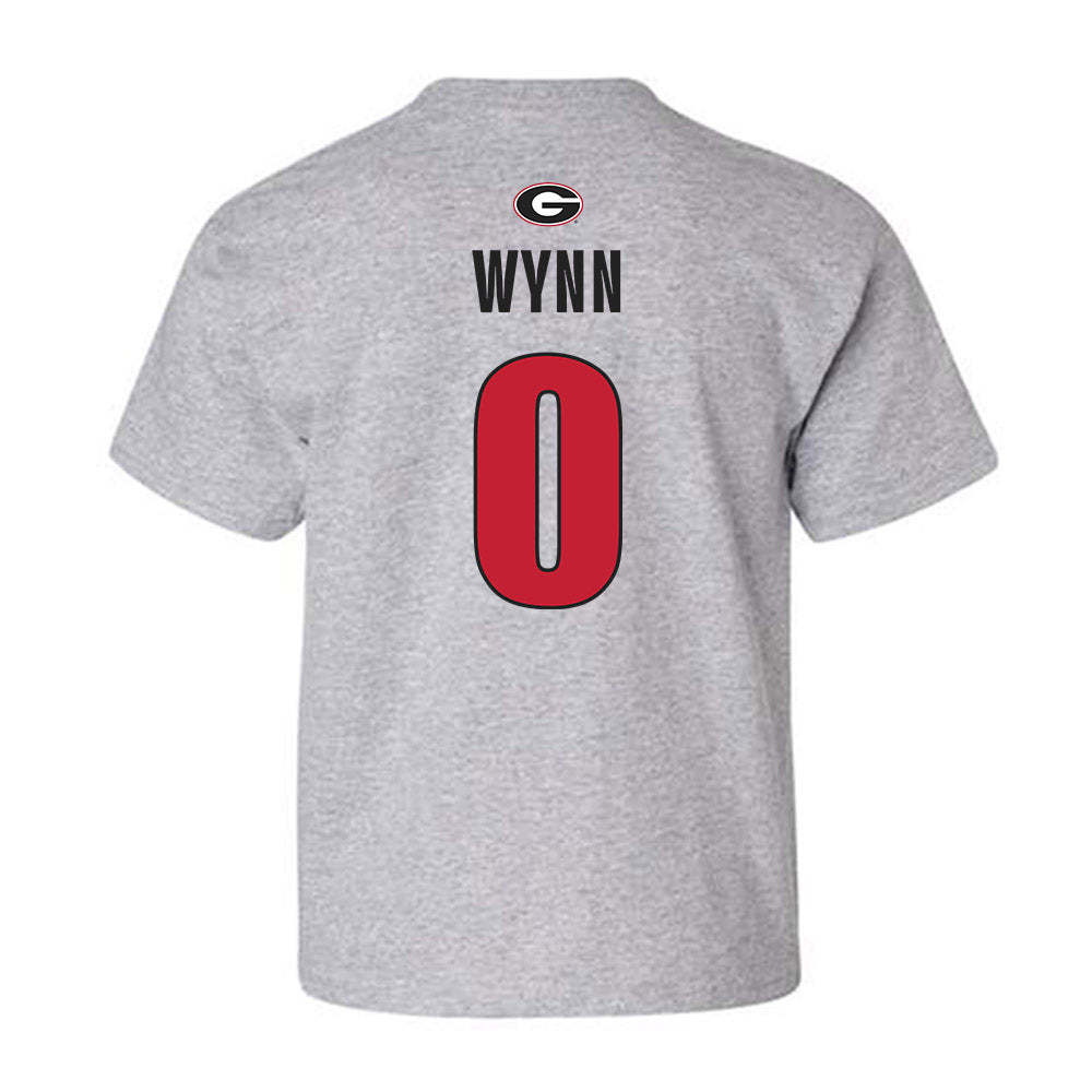 Georgia - NCAA Baseball : Ryan Wynn - Classic Shersey Youth T-Shirt-1