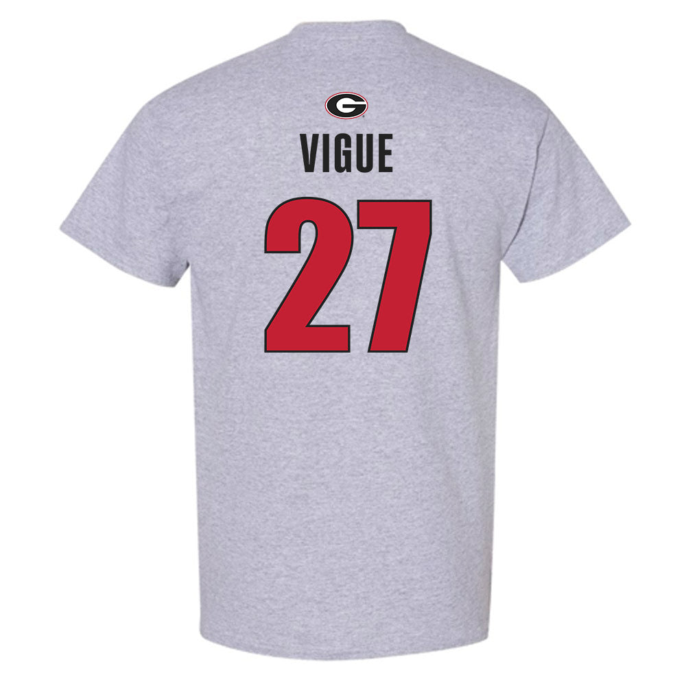 Georgia - NCAA Baseball : Dylan Vigue - Classic Shersey T-Shirt-1