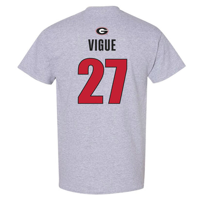 Georgia - NCAA Baseball : Dylan Vigue - Classic Shersey T-Shirt-1